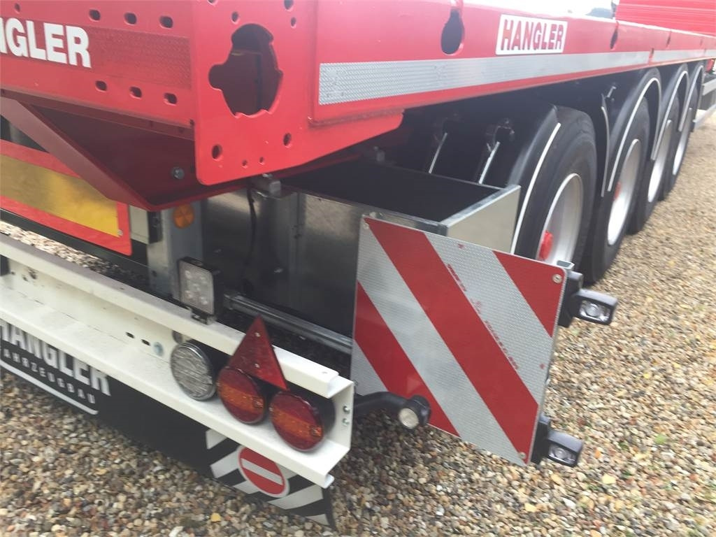 Hangler SVS 480 RH 200 4 akslet sværlast ligeud trailer - 드롭사이드/ 플랫베드 세미 트레일러 : 사진 4 Hangler SVS 480 RH 200 4 akslet sværlast ligeud trailer - 드롭사이드/ 플랫베드 세미 트레일러 : 사진 4