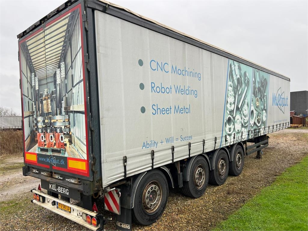 Kel-Berg 13,6 mtr - 커튼사이더 세미 트레일러 : 사진 4 Kel-Berg 13,6 mtr - 커튼사이더 세미 트레일러 : 사진 4