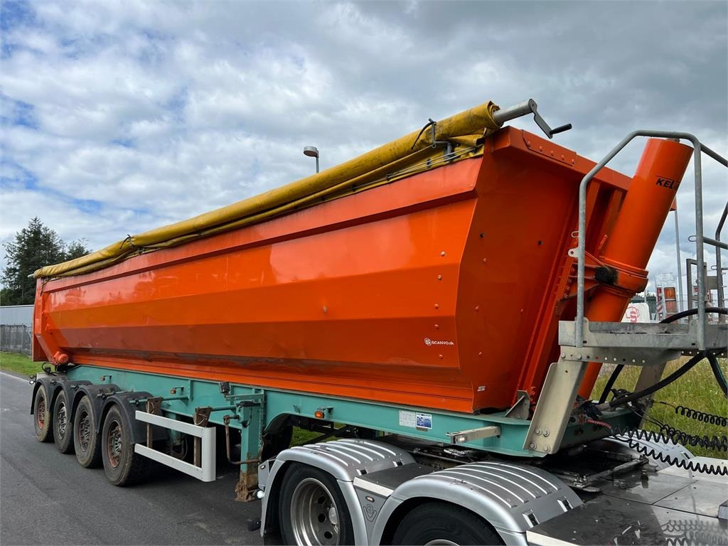 Kel-Berg 4 akslet - alu kasse + plastindlæg - 덤프 세미 트레일러 : 사진 4 Kel-Berg 4 akslet - alu kasse + plastindlæg - 덤프 세미 트레일러 : 사진 4