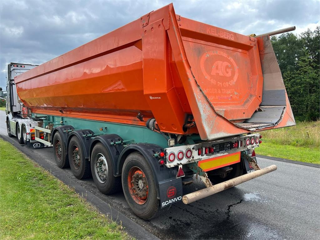 Kel-Berg 4 akslet - alu kasse + plastindlæg - 덤프 세미 트레일러 : 사진 5 Kel-Berg 4 akslet - alu kasse + plastindlæg - 덤프 세미 트레일러 : 사진 5