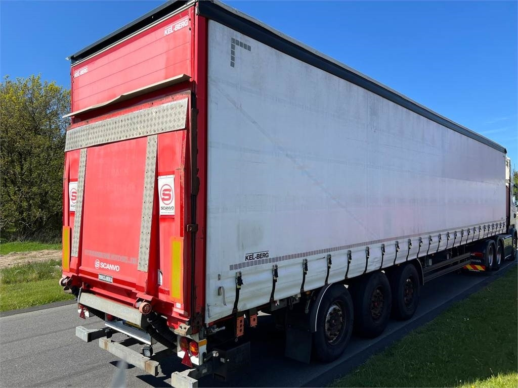 Kel-Berg D100V 13,6 mtr gardin - lodretstående lift - 커튼사이더 세미 트레일러 : 사진 1 Kel-Berg D100V 13,6 mtr gardin - lodretstående lift - 커튼사이더 세미 트레일러 : 사진 1