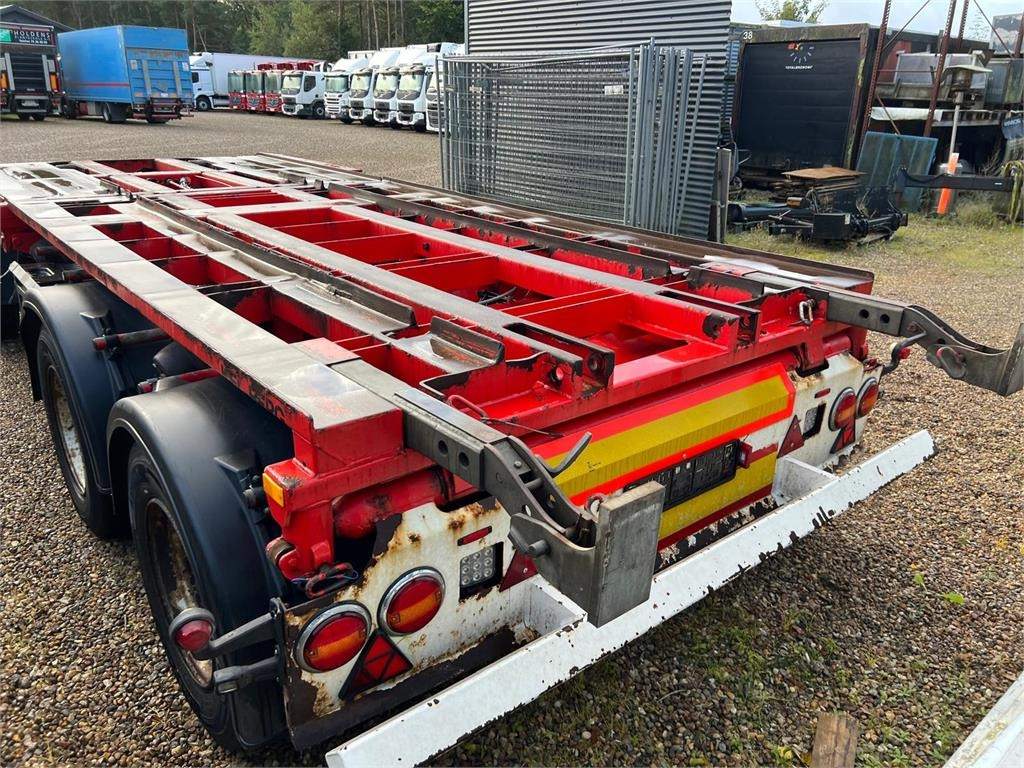 Kel-Berg D24B3 6,0 - 6,5 mtr. containere - 롤오프/ 스킵 트레일러 : 사진 2 Kel-Berg D24B3 6,0 - 6,5 mtr. containere - 롤오프/ 스킵 트레일러 : 사진 2