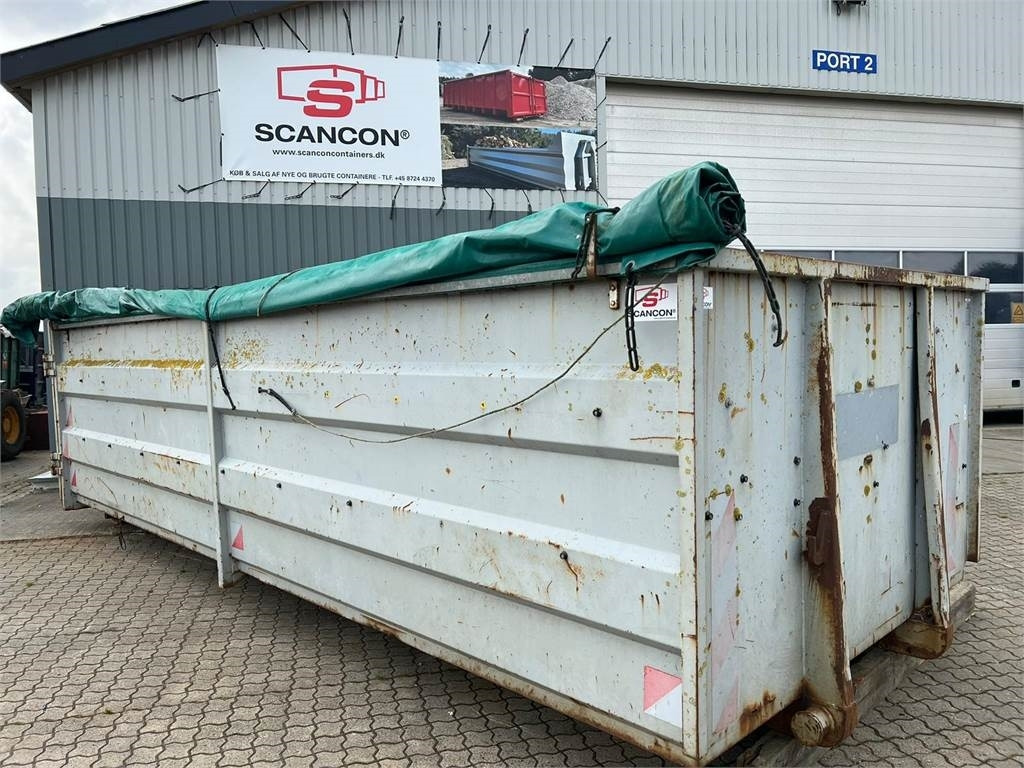 Scancon 6000 mm - 20m3 - Bagdøre + Rullepresenning - 플랫베드 본체 : 사진 1 Scancon 6000 mm - 20m3 - Bagdøre + Rullepresenning - 플랫베드 본체 : 사진 1