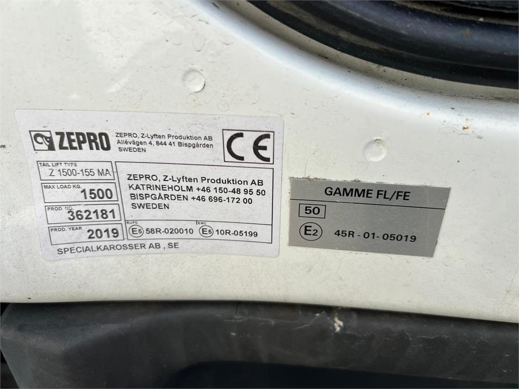 박스 트럭 Volvo FL 250 16 ton : 사진 22