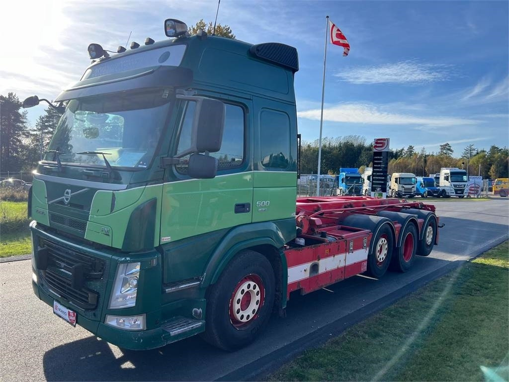 Volvo FM500 8x2*6 rigid pusher-tag tridem - 스킵 로더 트럭 : 사진 1 Volvo FM500 8x2*6 rigid pusher-tag tridem - 스킵 로더 트럭 : 사진 1