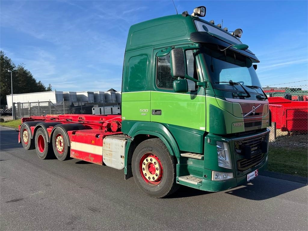 Volvo FM500 8x2*6 rigid pusher-tag tridem - 스킵 로더 트럭 : 사진 2 Volvo FM500 8x2*6 rigid pusher-tag tridem - 스킵 로더 트럭 : 사진 2
