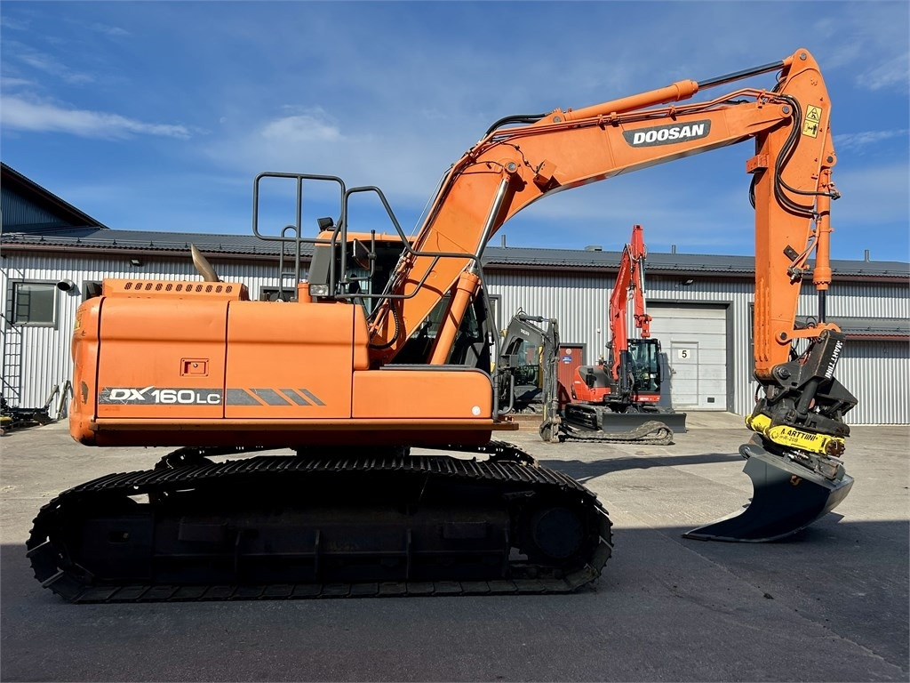 Doosan DX160LC-3 KALLISTAJA+PYÖRITTÄJÄ - 크롤러 굴삭기 : 사진 5 Doosan DX160LC-3 KALLISTAJA+PYÖRITTÄJÄ - 크롤러 굴삭기 : 사진 5