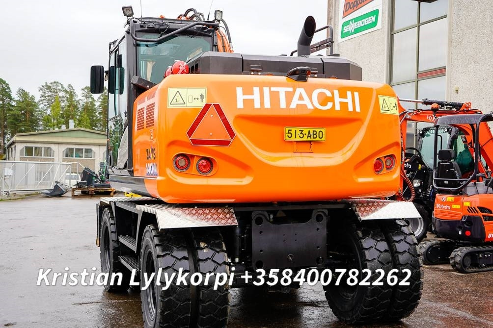 Hitachi ZX140W-6 ENGCONILLA - 휠 굴삭기 : 사진 4 Hitachi ZX140W-6 ENGCONILLA - 휠 굴삭기 : 사진 4