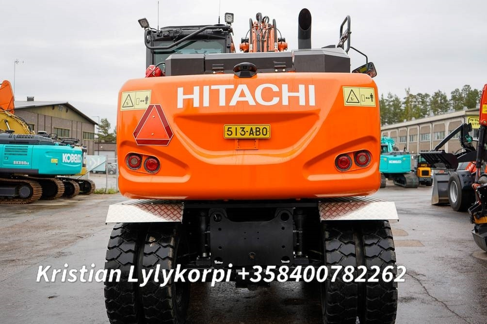 Hitachi ZX140W-6 ENGCONILLA - 휠 굴삭기 : 사진 5 Hitachi ZX140W-6 ENGCONILLA - 휠 굴삭기 : 사진 5