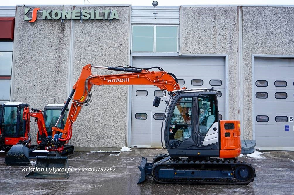 Hitachi ZX85US-6 UUSI VARUSTELTU - 미니 굴삭기 : 사진 1 Hitachi ZX85US-6 UUSI VARUSTELTU - 미니 굴삭기 : 사진 1