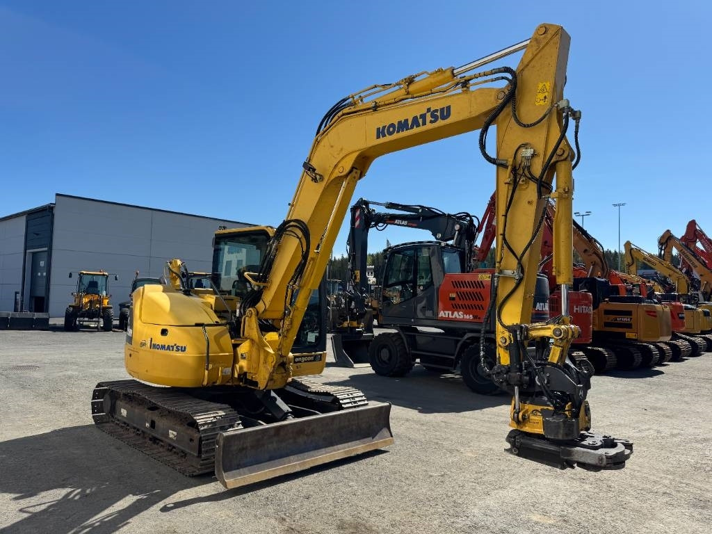 Komatsu PC88MR-8 PYÖRITTÄJÄLLÄ - 미니 굴삭기 : 사진 5 Komatsu PC88MR-8 PYÖRITTÄJÄLLÄ - 미니 굴삭기 : 사진 5