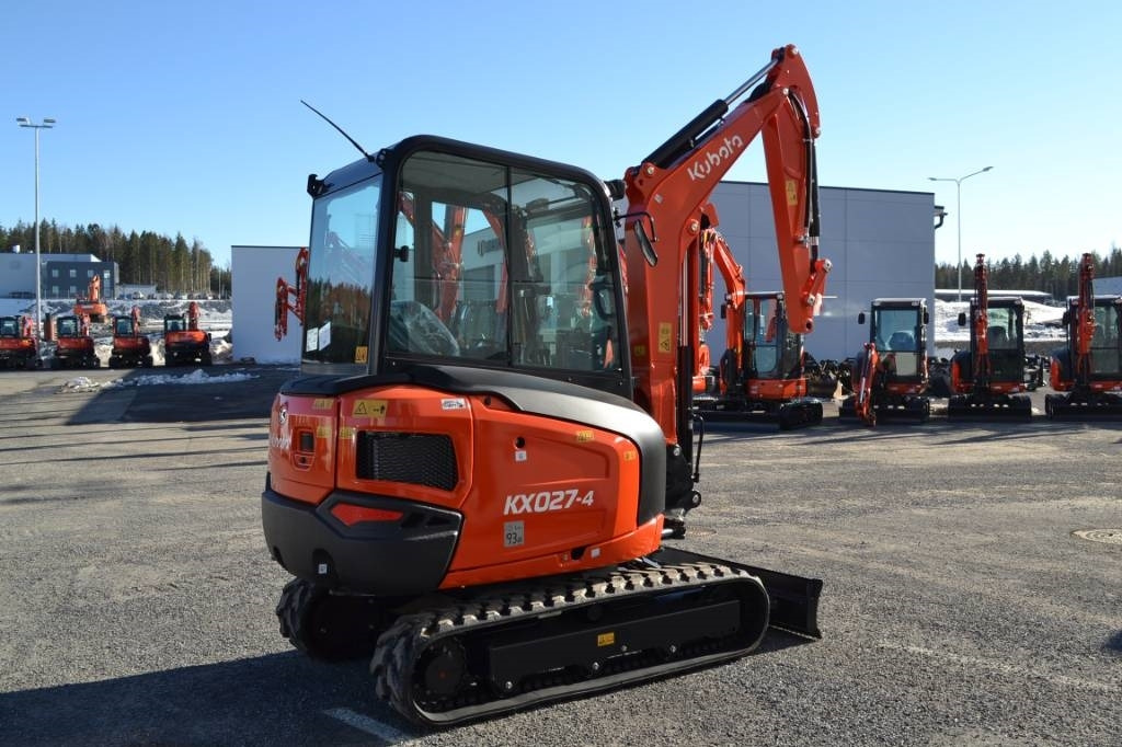 Kubota KX027-4 UUSI, TAKUU 24KK - 미니 굴삭기 : 사진 4 Kubota KX027-4 UUSI, TAKUU 24KK - 미니 굴삭기 : 사진 4