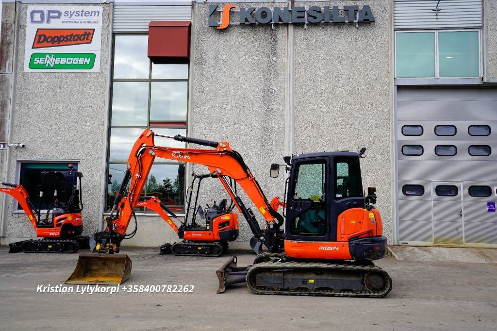 Kubota KX057-4 PYÖRITTÄJÄLLÄ - 미니 굴삭기 : 사진 1 Kubota KX057-4 PYÖRITTÄJÄLLÄ - 미니 굴삭기 : 사진 1