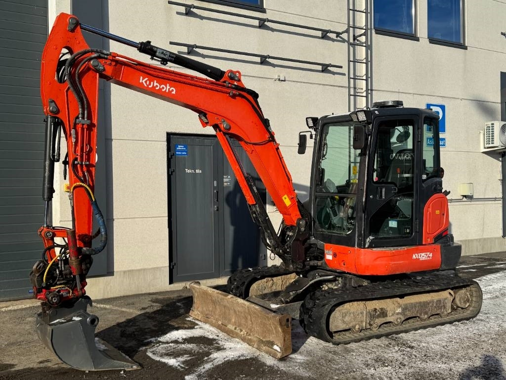 Kubota KX057-4 Pyörittäjällä - 미니 굴삭기 : 사진 2 Kubota KX057-4 Pyörittäjällä - 미니 굴삭기 : 사진 2