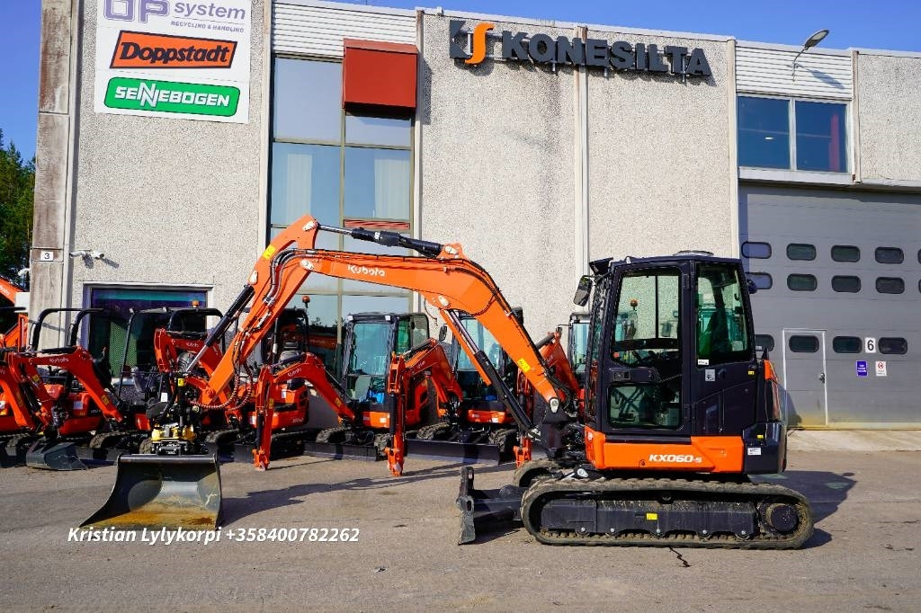 Kubota KX060-5 EX-DEMO - 미니 굴삭기 : 사진 1 Kubota KX060-5 EX-DEMO - 미니 굴삭기 : 사진 1
