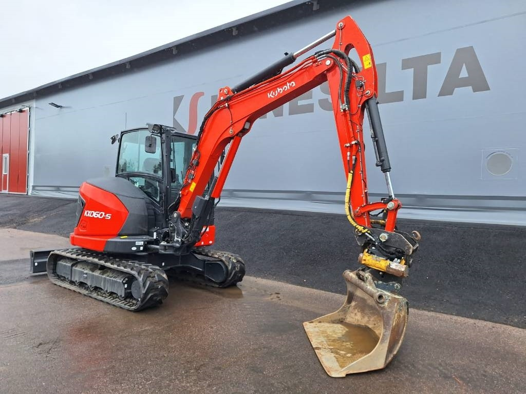 Kubota KX060-5 PYÖRITTÄJÄ, RASVARI YM. - 미니 굴삭기 : 사진 5 Kubota KX060-5 PYÖRITTÄJÄ, RASVARI YM. - 미니 굴삭기 : 사진 5