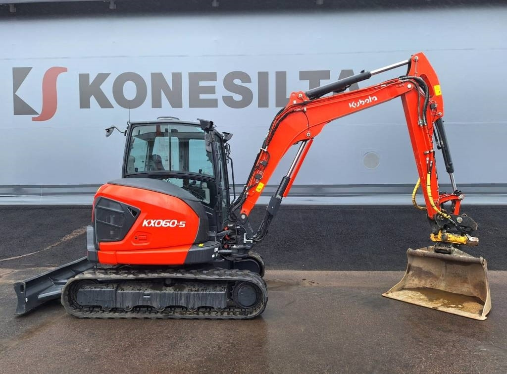 Kubota KX060-5 PYÖRITTÄJÄ, RASVARI YM. - 미니 굴삭기 : 사진 4 Kubota KX060-5 PYÖRITTÄJÄ, RASVARI YM. - 미니 굴삭기 : 사진 4