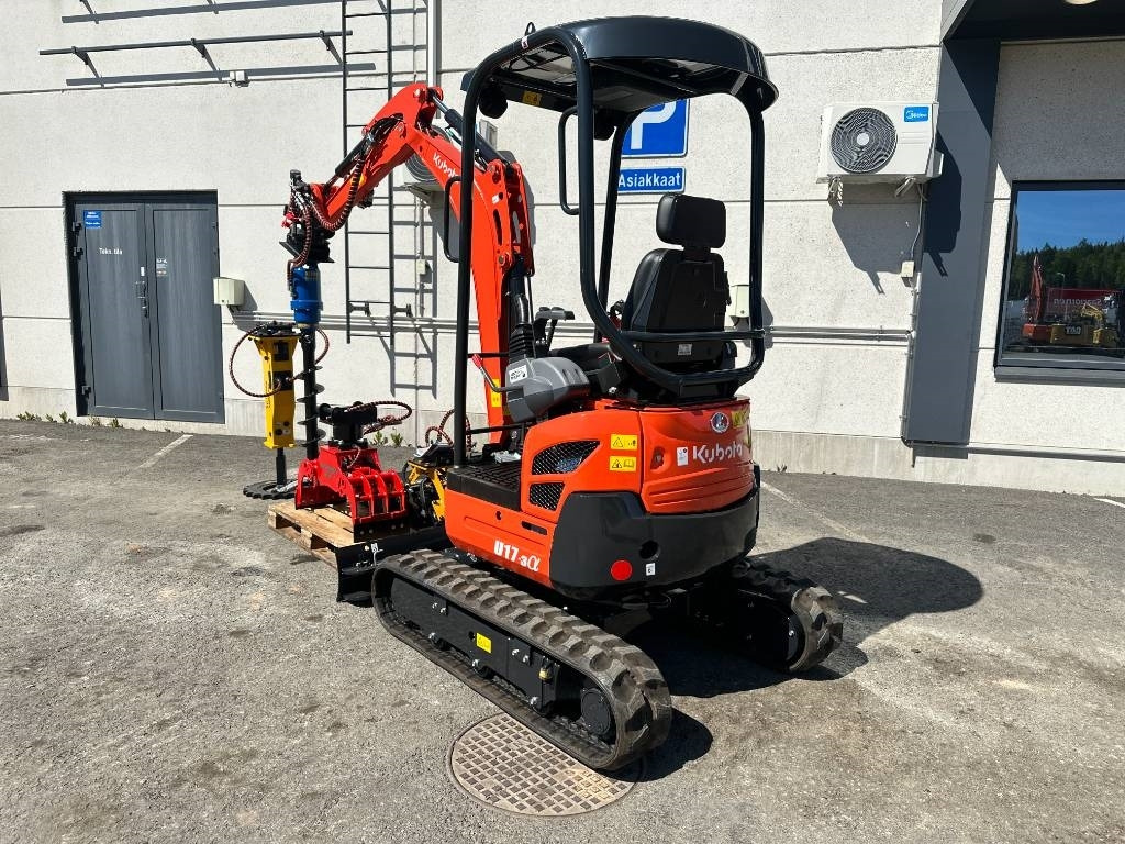Kubota U 17-3 uusi Varustelupaketilla - 미니 굴삭기 : 사진 2 Kubota U 17-3 uusi Varustelupaketilla - 미니 굴삭기 : 사진 2