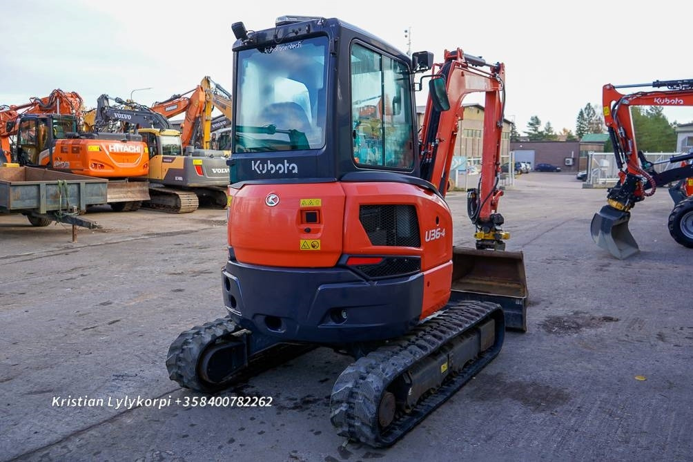 Kubota U36-4 ENGCONILLA - 미니 굴삭기 : 사진 5 Kubota U36-4 ENGCONILLA - 미니 굴삭기 : 사진 5