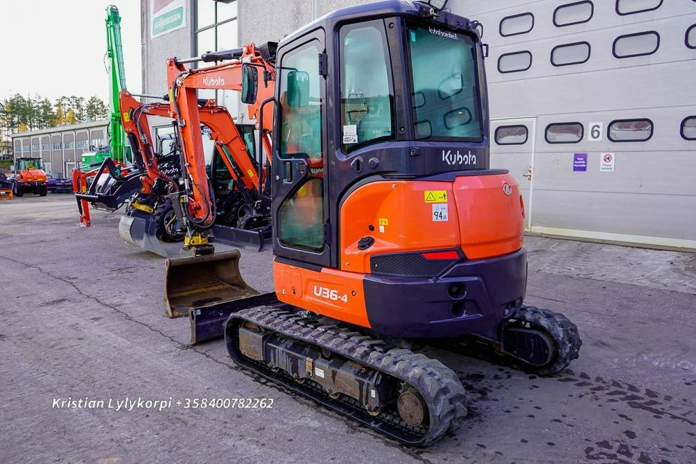 Kubota U36-4 ENGCONILLA - 미니 굴삭기 : 사진 2 Kubota U36-4 ENGCONILLA - 미니 굴삭기 : 사진 2