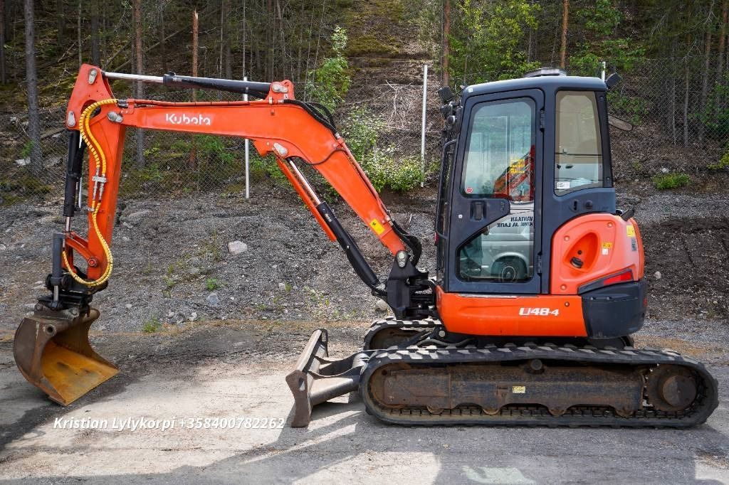 Kubota U48-4 HUOLLETTU - 미니 굴삭기 : 사진 1 Kubota U48-4 HUOLLETTU - 미니 굴삭기 : 사진 1