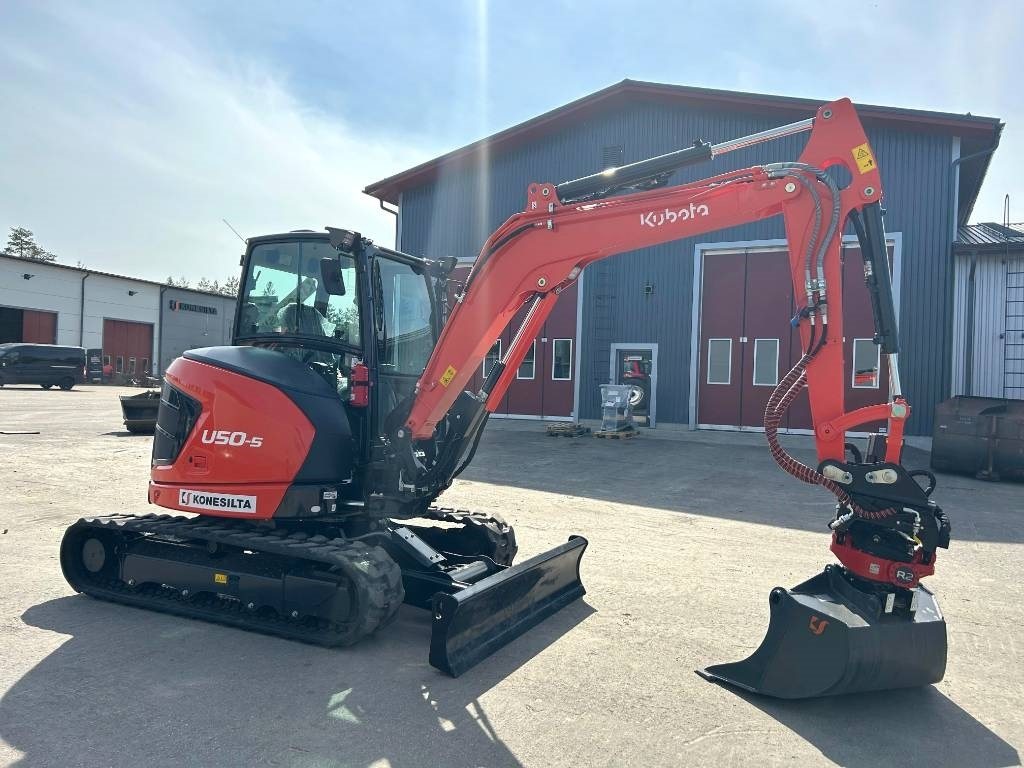 신규 미니 굴삭기 Kubota U50-5 DEMO PYÖRITTÄJÄLLÄ : 사진 6