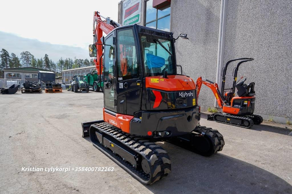 Kubota U56-5 UUSI AJAMATON - 미니 굴삭기 : 사진 2 Kubota U56-5 UUSI AJAMATON - 미니 굴삭기 : 사진 2