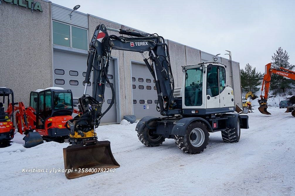 Terex TW110 PYÖRITTÄJÄLLÄ - 휠 굴삭기 : 사진 2 Terex TW110 PYÖRITTÄJÄLLÄ - 휠 굴삭기 : 사진 2