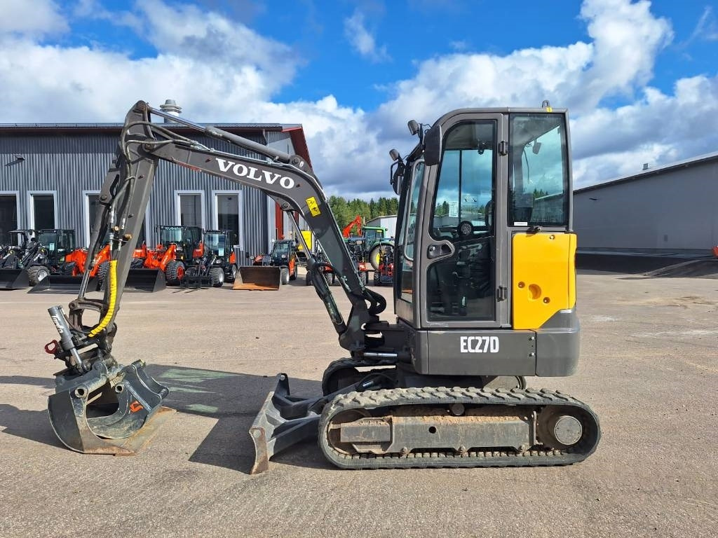 Volvo EC27D KALLISTAJA, 2-KAUHAA - 미니 굴삭기 : 사진 1 Volvo EC27D KALLISTAJA, 2-KAUHAA - 미니 굴삭기 : 사진 1