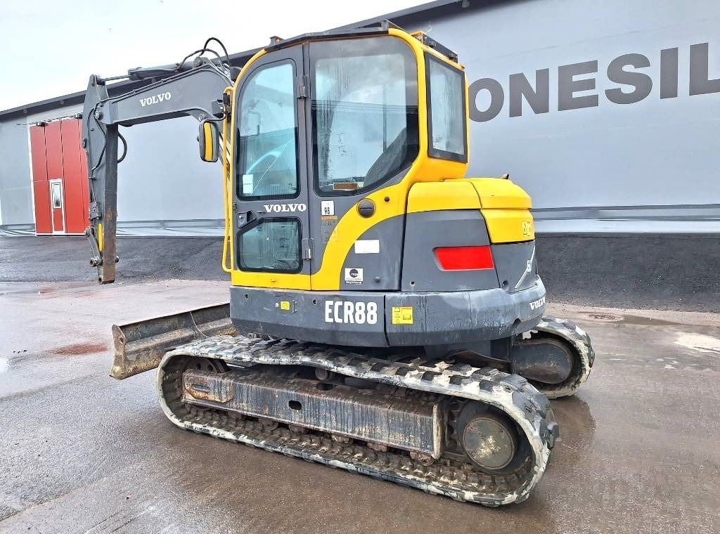 Volvo ECR88 - 미니 굴삭기 : 사진 2 Volvo ECR88 - 미니 굴삭기 : 사진 2