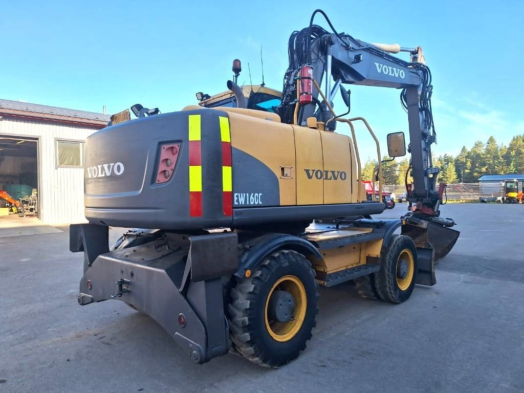 Volvo EW160C PYÖRITTÄJÄLLÄ - 휠 굴삭기 : 사진 4 Volvo EW160C PYÖRITTÄJÄLLÄ - 휠 굴삭기 : 사진 4
