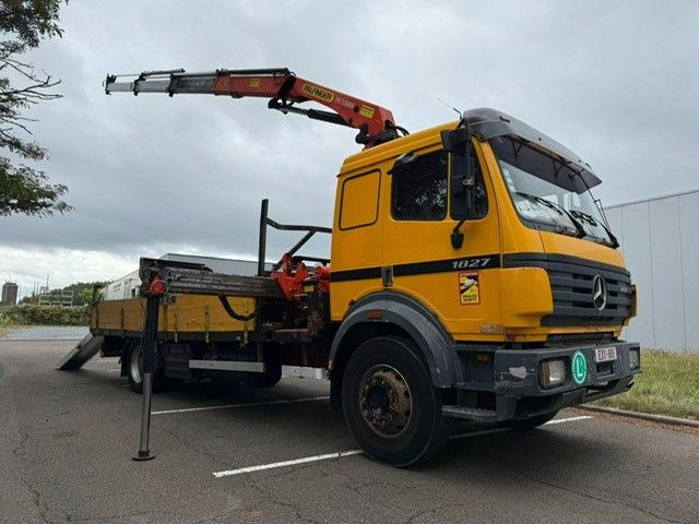 Mercedes-Benz 1827. Kran Palfinger PK13000. - 크레인 트럭 : 사진 1 Mercedes-Benz 1827. Kran Palfinger PK13000. - 크레인 트럭 : 사진 1