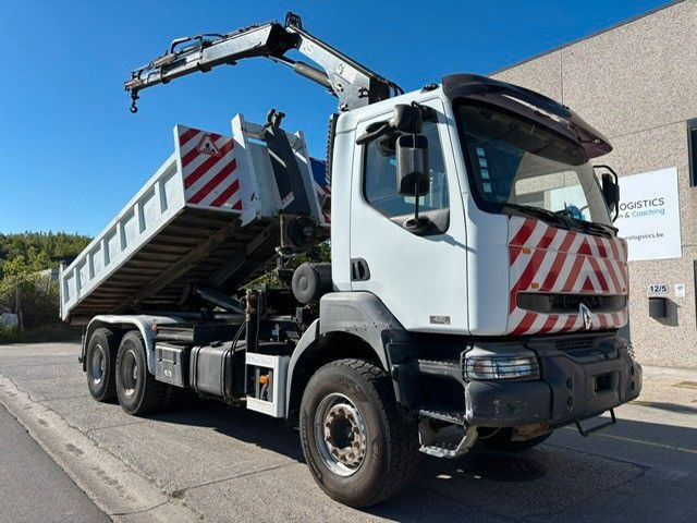 Renault Kerax 420dCi. 6X4. Hiab 144. Klima. - 후크 리프트 트럭, 크레인 트럭 : 사진 1 Renault Kerax 420dCi. 6X4. Hiab 144. Klima. - 후크 리프트 트럭, 크레인 트럭 : 사진 1