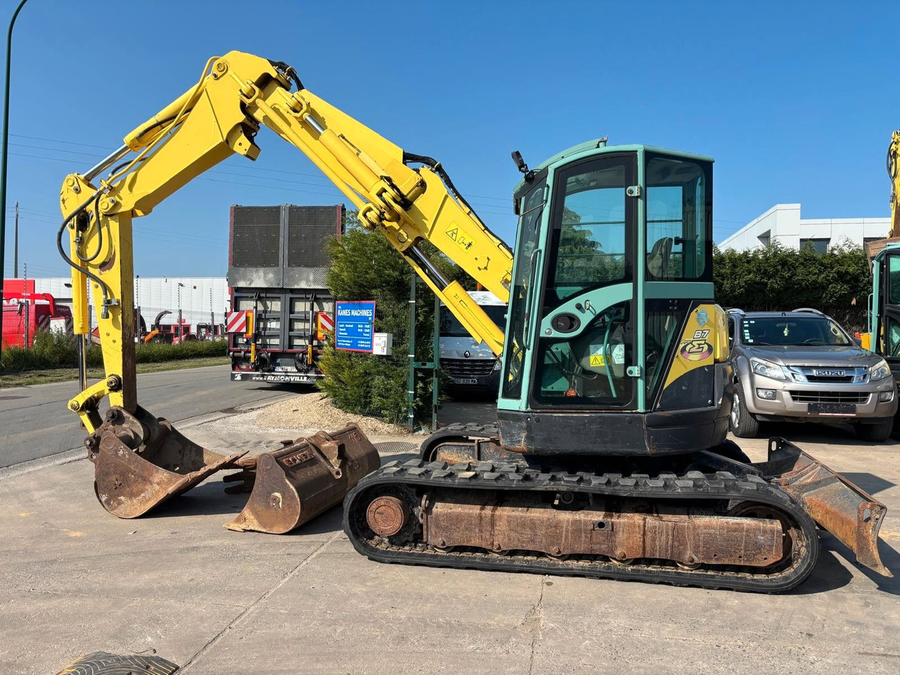 Yanmar B7 Sigma. 3 Löffel. - 미니 굴삭기 : 사진 2 Yanmar B7 Sigma. 3 Löffel. - 미니 굴삭기 : 사진 2