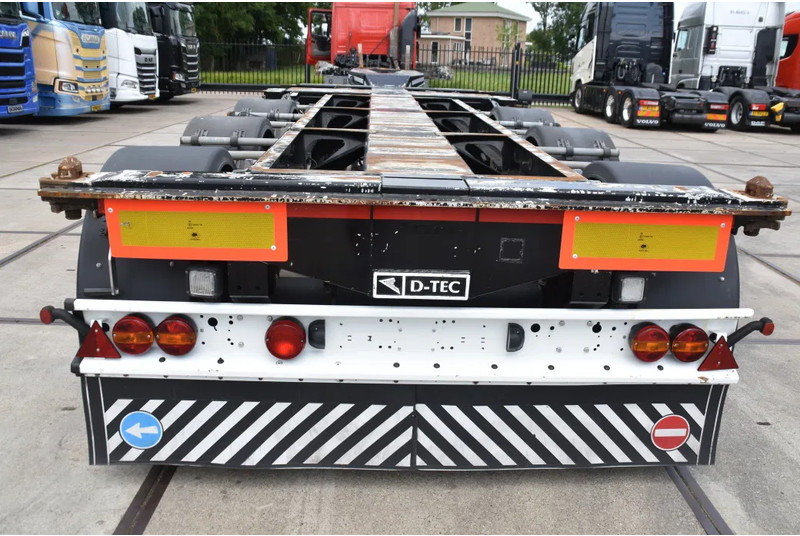 D-Tec FT VCC-01 - SAF AXLES - LIFT AXLE - DISC BRAKES - 3 x EXTENDABLE - TOP CONDITION - - 컨테이너 운반 장치/ 스와프 보디 세미 트레일러 : 사진 3 D-Tec FT VCC-01 - SAF AXLES - LIFT AXLE - DISC BRAKES - 3 x EXTENDABLE - TOP CONDITION - - 컨테이너 운반 장치/ 스와프 보디 세미 트레일러 : 사진 3