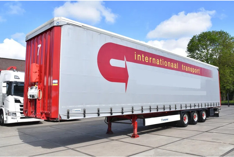Krone SD - MEGA - SLIDING CURTAINS/ROOF - LIFTING ROOF - BPW AXLES - DISC BRAKES - ALCOA DURA BRIGHT - EXCELLENT CONDITION - - 커튼사이더 세미 트레일러 : 사진 1 Krone SD - MEGA - SLIDING CURTAINS/ROOF - LIFTING ROOF - BPW AXLES - DISC BRAKES - ALCOA DURA BRIGHT - EXCELLENT CONDITION - - 커튼사이더 세미 트레일러 : 사진 1