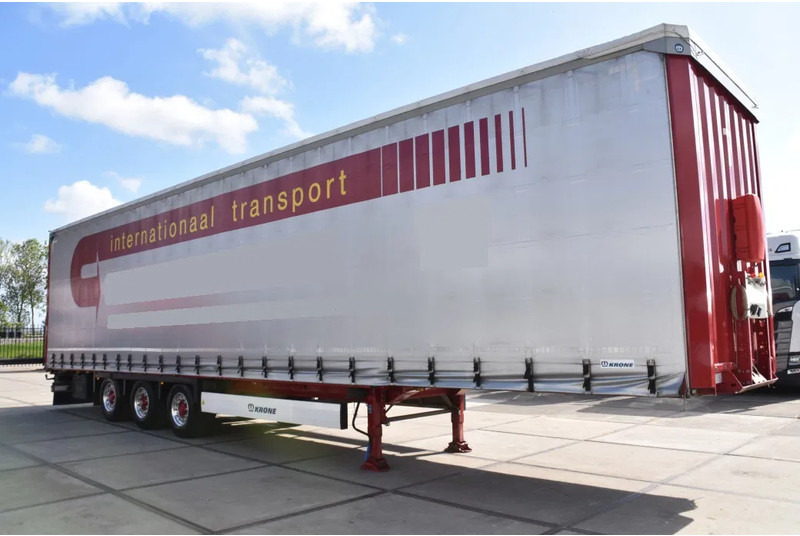 Krone SD - MEGA - SLIDING CURTAINS/ROOF - LIFTING ROOF - BPW AXLES - DISC BRAKES - ALCOA DURA BRIGHT - EXCELLENT CONDITION - - 커튼사이더 세미 트레일러 : 사진 4 Krone SD - MEGA - SLIDING CURTAINS/ROOF - LIFTING ROOF - BPW AXLES - DISC BRAKES - ALCOA DURA BRIGHT - EXCELLENT CONDITION - - 커튼사이더 세미 트레일러 : 사진 4
