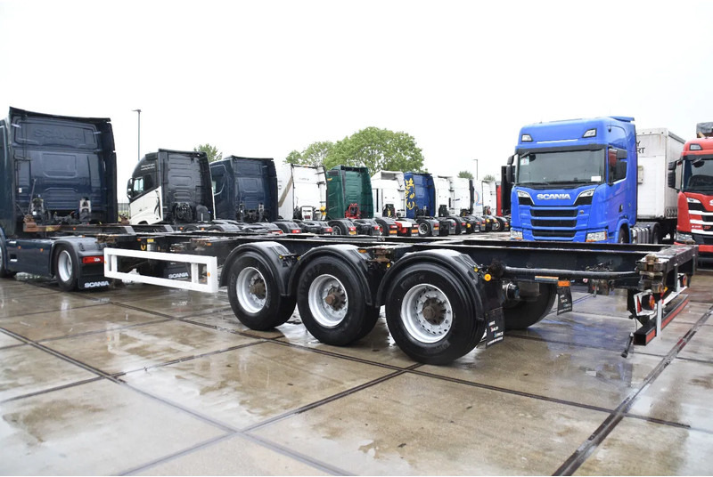Krone SDC 27 - BPW AXLES - DRUM BRAKES - - 컨테이너 운반 장치/ 스와프 보디 세미 트레일러 : 사진 4 Krone SDC 27 - BPW AXLES - DRUM BRAKES - - 컨테이너 운반 장치/ 스와프 보디 세미 트레일러 : 사진 4
