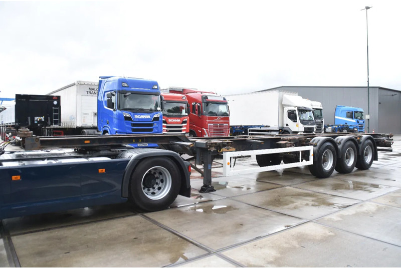 Krone SDC 27 - BPW AXLES - DRUM BRAKES - - 컨테이너 운반 장치/ 스와프 보디 세미 트레일러 : 사진 4 Krone SDC 27 - BPW AXLES - DRUM BRAKES - - 컨테이너 운반 장치/ 스와프 보디 세미 트레일러 : 사진 4