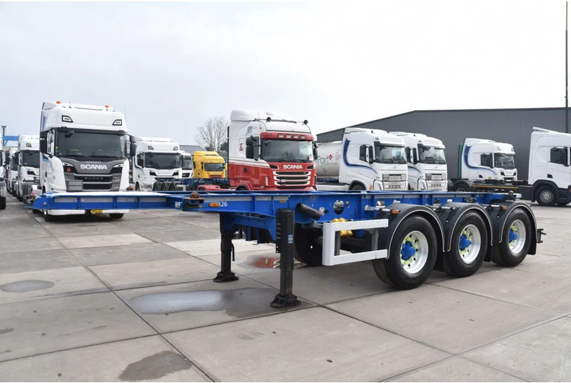 LAG O-3-CC - 20FT SWAP - ADR FL - ALCOA - BPW AXLES - DISC BRAKES - EMPTY WEIGHT 3080 KG!! - 컨테이너 운반 장치/ 스와프 보디 세미 트레일러 : 사진 5 LAG O-3-CC - 20FT SWAP - ADR FL - ALCOA - BPW AXLES - DISC BRAKES - EMPTY WEIGHT 3080 KG!! - 컨테이너 운반 장치/ 스와프 보디 세미 트레일러 : 사진 5