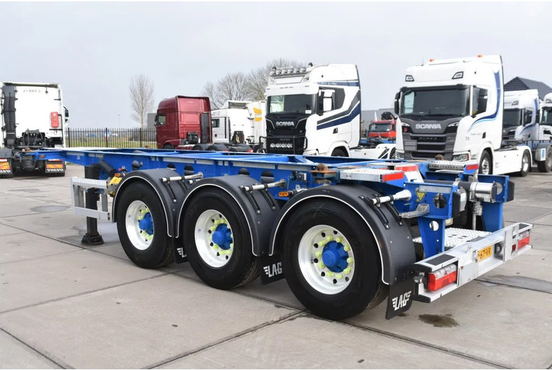 LAG O-3-CC - 20FT SWAP - ADR FL - ALCOA - BPW AXLES - DISC BRAKES - EMPTY WEIGHT 3080 KG!! - 컨테이너 운반 장치/ 스와프 보디 세미 트레일러 : 사진 4 LAG O-3-CC - 20FT SWAP - ADR FL - ALCOA - BPW AXLES - DISC BRAKES - EMPTY WEIGHT 3080 KG!! - 컨테이너 운반 장치/ 스와프 보디 세미 트레일러 : 사진 4