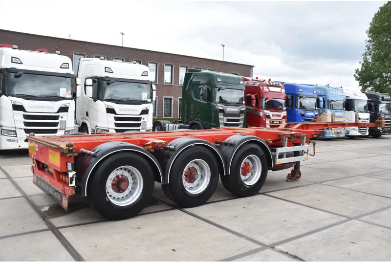 Pacton T3-010 - BPW AXLES - DRUM BRAKES - 2 LIFT AXLES - 2 x EXTENDABLE - - 컨테이너 운반 장치/ 스와프 보디 세미 트레일러 : 사진 2 Pacton T3-010 - BPW AXLES - DRUM BRAKES - 2 LIFT AXLES - 2 x EXTENDABLE - - 컨테이너 운반 장치/ 스와프 보디 세미 트레일러 : 사진 2