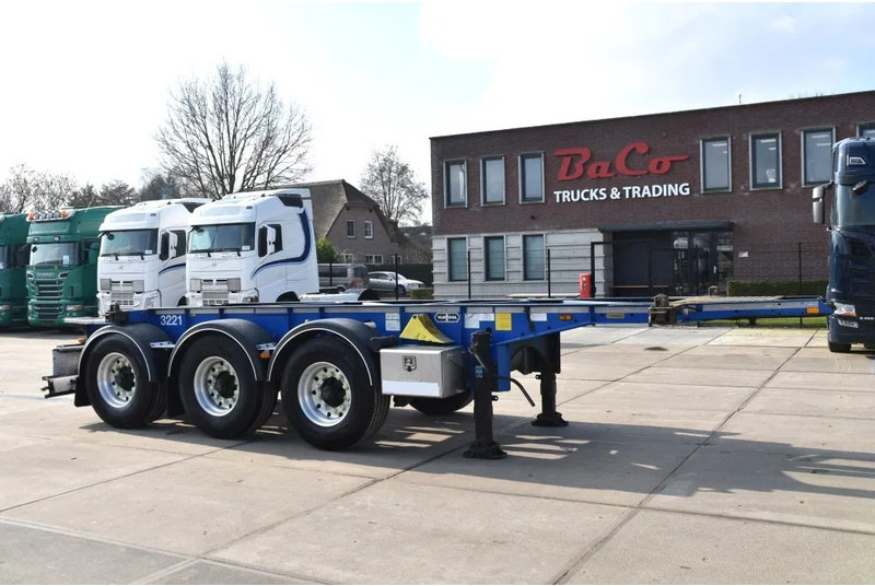 Van Hool A3C002 - ADR FL - 20 FT SWAP - LIFT AXLE - BPW AXLES - DISC BRAKES - 3180 KG EMPTY WEIGHT ! - 컨테이너 운반 장치/ 스와프 보디 세미 트레일러 : 사진 1 Van Hool A3C002 - ADR FL - 20 FT SWAP - LIFT AXLE - BPW AXLES - DISC BRAKES - 3180 KG EMPTY WEIGHT ! - 컨테이너 운반 장치/ 스와프 보디 세미 트레일러 : 사진 1