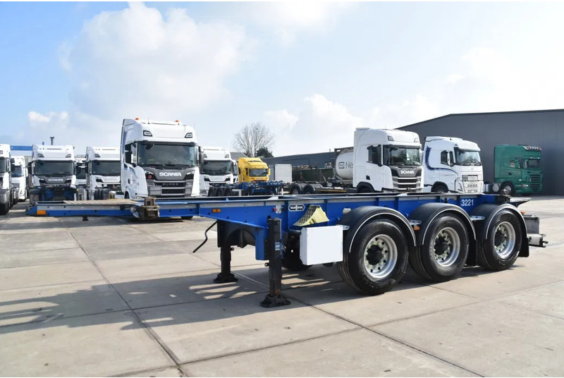Van Hool A3C002 - ADR FL - 20 FT SWAP - LIFT AXLE - BPW AXLES - DISC BRAKES - 3180 KG EMPTY WEIGHT ! - 컨테이너 운반 장치/ 스와프 보디 세미 트레일러 : 사진 5 Van Hool A3C002 - ADR FL - 20 FT SWAP - LIFT AXLE - BPW AXLES - DISC BRAKES - 3180 KG EMPTY WEIGHT ! - 컨테이너 운반 장치/ 스와프 보디 세미 트레일러 : 사진 5