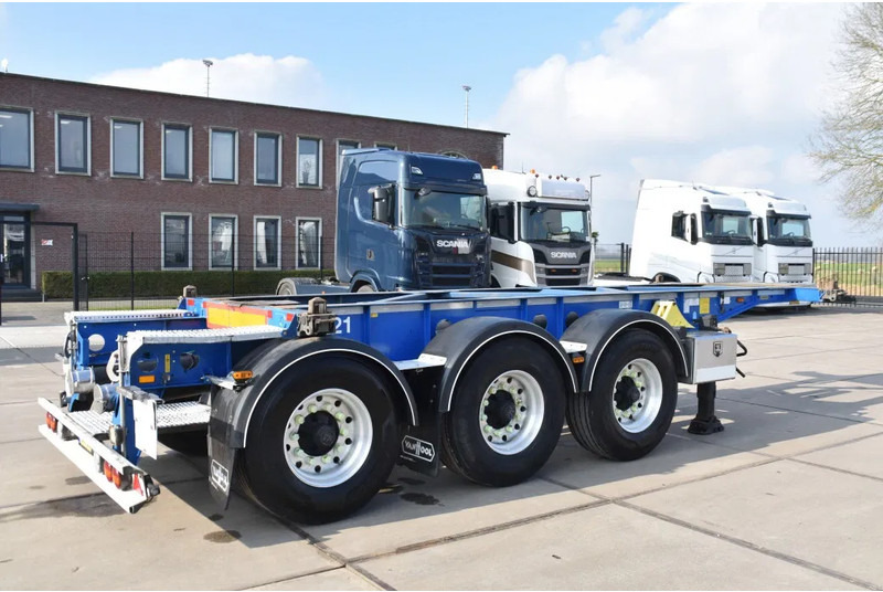 Van Hool A3C002 - ADR FL - 20 FT SWAP - LIFT AXLE - BPW AXLES - DISC BRAKES - 3180 KG EMPTY WEIGHT ! - 컨테이너 운반 장치/ 스와프 보디 세미 트레일러 : 사진 2 Van Hool A3C002 - ADR FL - 20 FT SWAP - LIFT AXLE - BPW AXLES - DISC BRAKES - 3180 KG EMPTY WEIGHT ! - 컨테이너 운반 장치/ 스와프 보디 세미 트레일러 : 사진 2