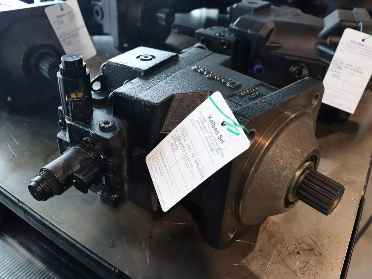 DANFOSS / SAUER H1B110-AK1-K1-NCRADNJNNA10NN027N25NNN - 유압 모터 건설기계 용 : 사진 1 DANFOSS / SAUER H1B110-AK1-K1-NCRADNJNNA10NN027N25NNN - 유압 모터 건설기계 용 : 사진 1