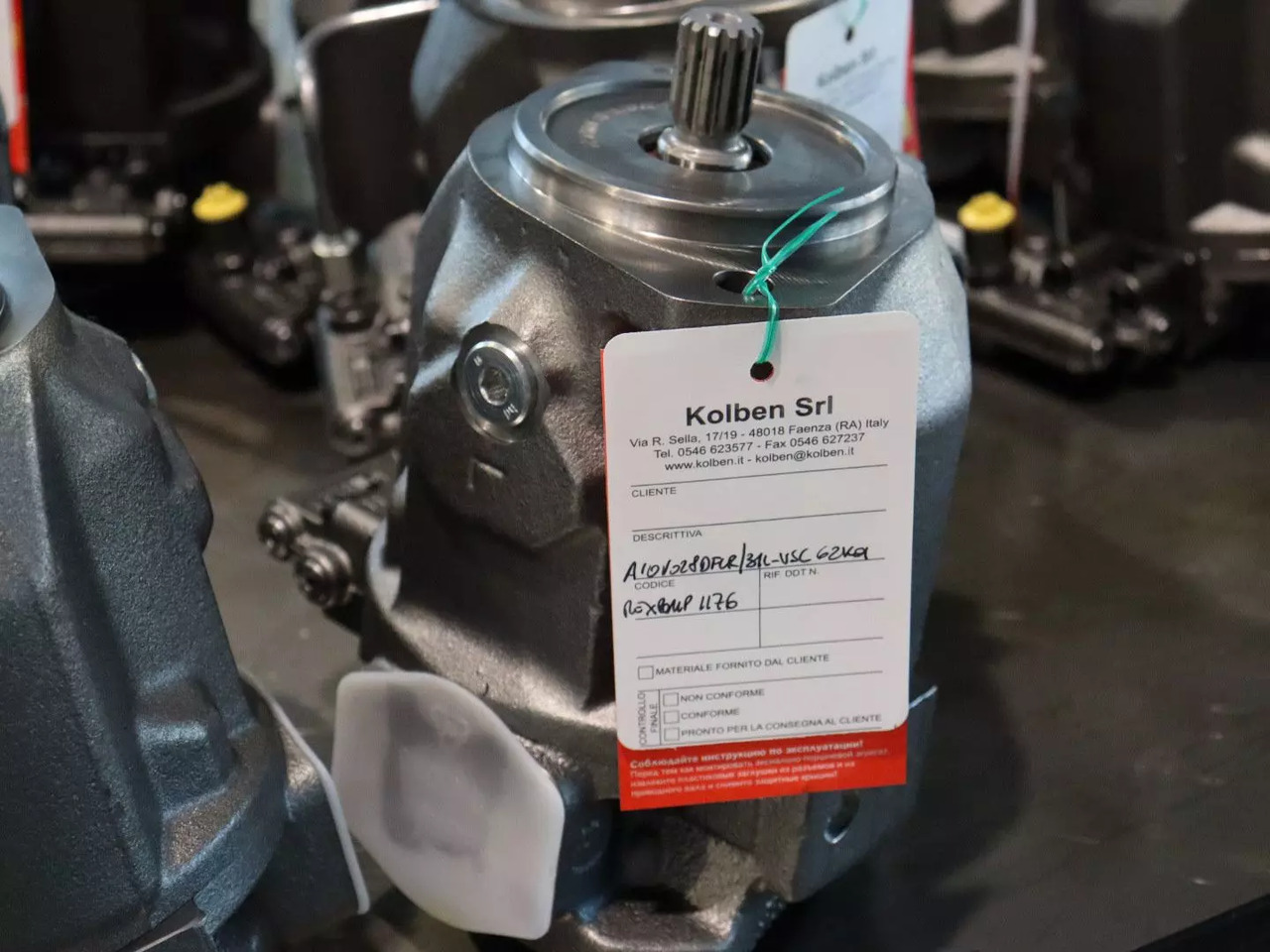 REXROTH A10VO28DFLR/31L-VSC62K01 - 유압 펌프 건설기계 용 : 사진 1 REXROTH A10VO28DFLR/31L-VSC62K01 - 유압 펌프 건설기계 용 : 사진 1