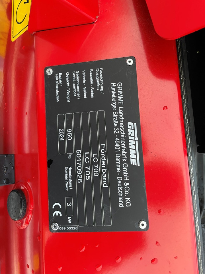 Grimme LC 705 - Rental - 저장 장치 : 사진 2 Grimme LC 705 - Rental - 저장 장치 : 사진 2