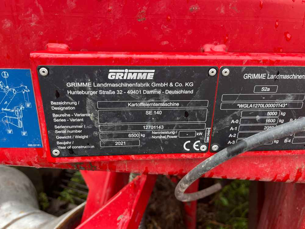 Grimme SE-140-UB - 콤바인 수확기 : 사진 2 Grimme SE-140-UB - 콤바인 수확기 : 사진 2