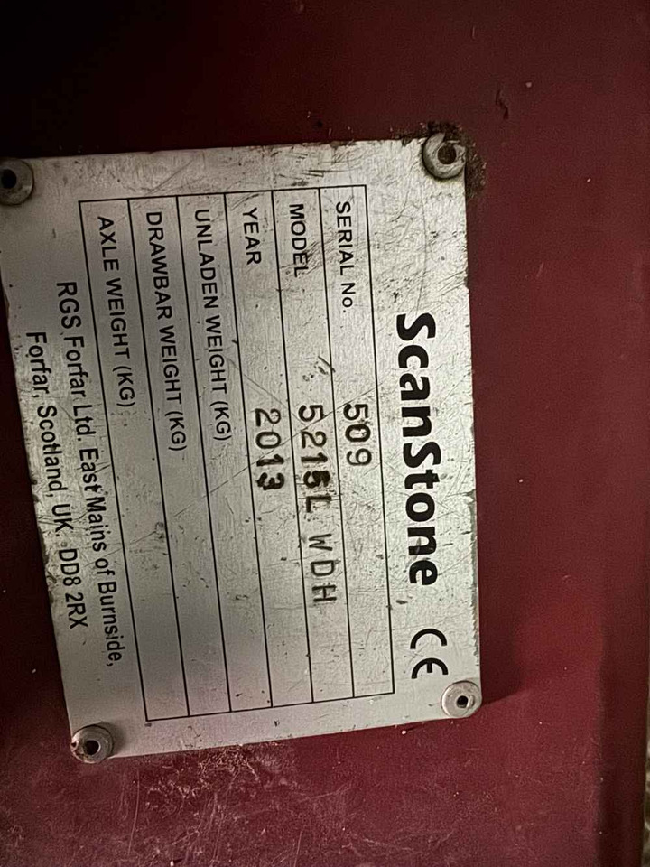 Scanstone ScanStone 5215 LWDH - 감자 수확기 : 사진 2 Scanstone ScanStone 5215 LWDH - 감자 수확기 : 사진 2